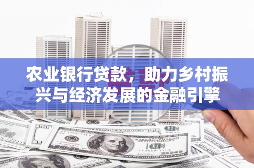 水林农业银行贷款，助力乡村振兴与经济发展的金融引擎