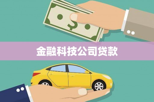 栖霞金融科技公司贷款