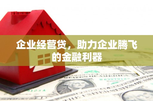 资溪企业经营贷，助力企业腾飞的金融利器
