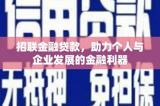 林西招联金融贷款，助力个人与企业发展的金融利器