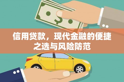 武江信用贷款，现代金融的便捷之选与风险防范