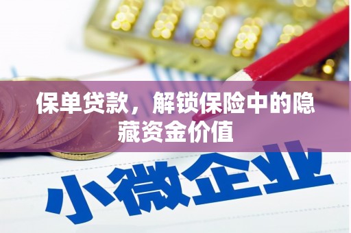 将乐保单贷款，解锁保险中的隐藏资金价值