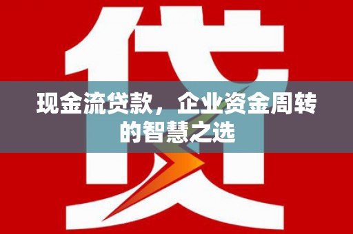 岱山现金流贷款，企业资金周转的智慧之选