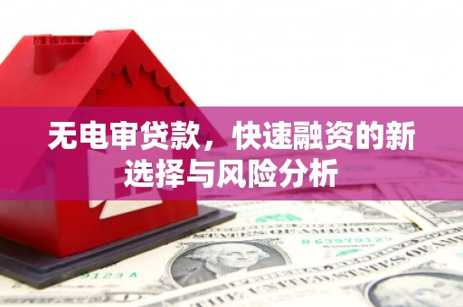 丰宁无电审贷款，快速融资的新选择与风险分析
