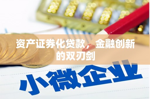 昭化资产证券化贷款，金融创新的双刃剑